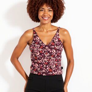 Patagonia Hotline Racerback Floral Tank Top